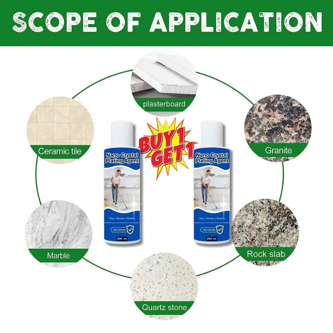 Crystal Floor Cleaner (Buy1 Get1 Free)