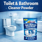 4X Power Home Cleaning Pack - Toilet & bathroom, Floor, Dishwash, Fabric cleaner Powder