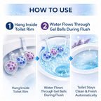 Soft Scrub 4-in-1 Rim Hanger Toilet Bowl Cleaner - Lavender Fragrance