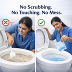 Scrubbing Bubbles Easy-Clean Foaming Pouches - The Self-Scrubbing "Drop & Flush" Solution