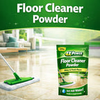 4X Power Home Cleaning Pack - Toilet & bathroom, Floor, Dishwash, Fabric cleaner Powder