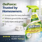 OxiForce Bathroom Cleaner - Shower, Tub & Tile Shine Every Corner | Buy 1 Get 2 Free