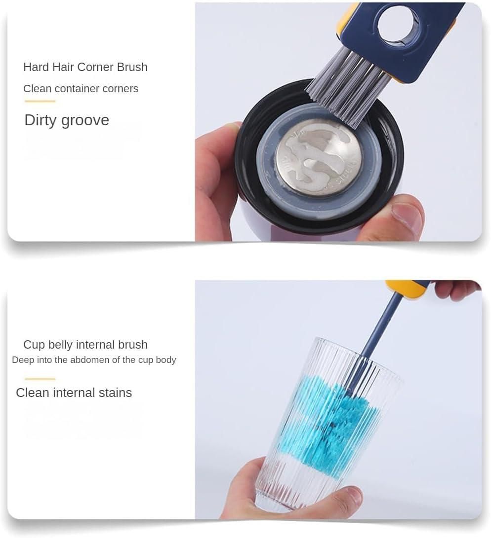 4 in 1 Retractable Multipurpose Bottle Cleaning Brush