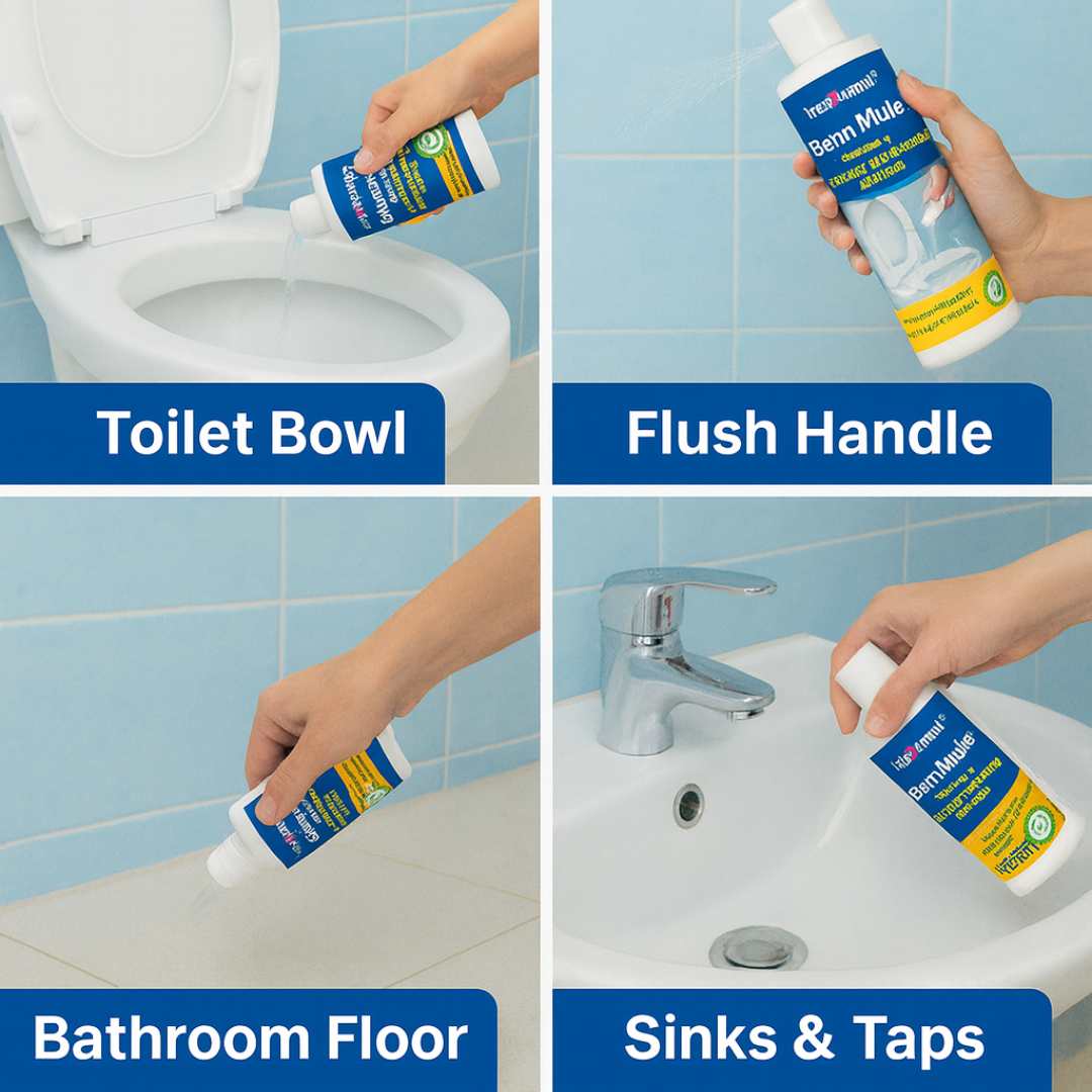 GermMukt™ All in 1 Toilet Cleaning Spray | Buy 1 Get 2 Free