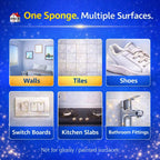 Instant Magic Eraser Sponges – Universal Stain & Scuff Remover (10x more powerful)