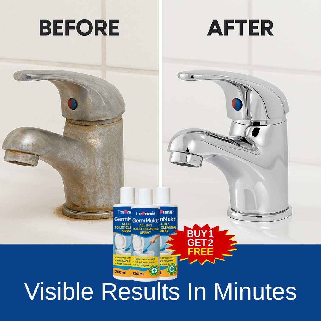 GermMukt™ All in 1 Toilet Cleaning Spray | Buy 1 Get 2 Free